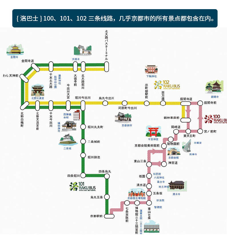 Kyoto Bus One Day Pass Klook kyoto-bus-one-day-pass-klook