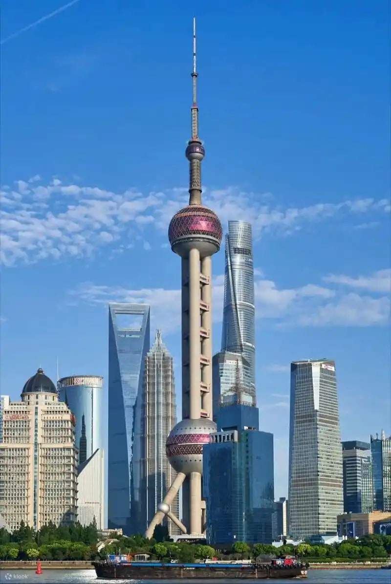Shanghai Oriental Pearl Tower, Huangpu River Cruise, The Bund