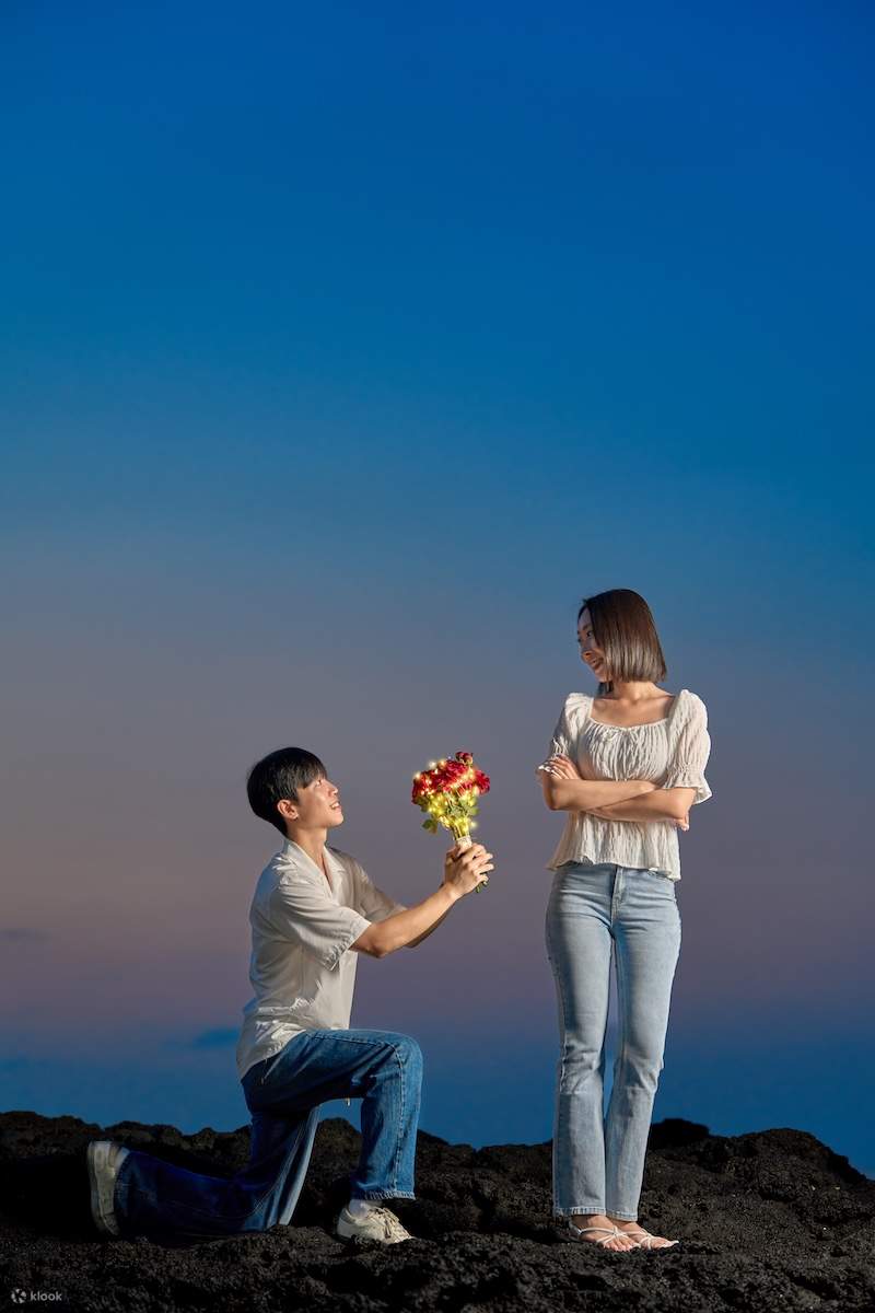 Jeju bei Nacht – Schnappschuss