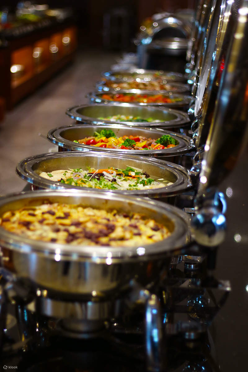 Guhua Garden Hotel｜ร้านอาหารตะวันตกสีสันสดใส