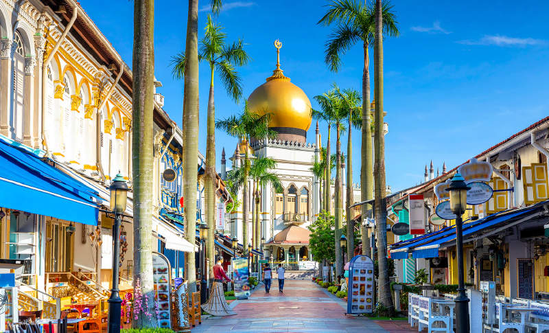 新加坡私人城市之旅，甘榜格南，新加坡穆斯林区