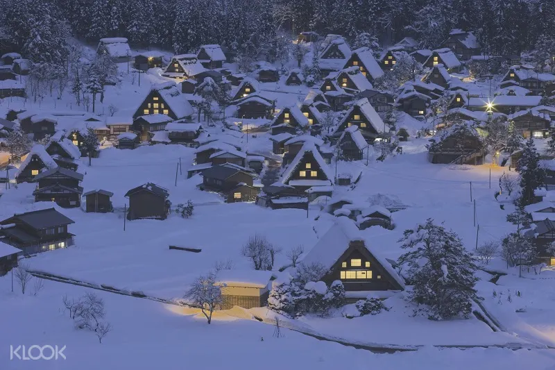 Shirakawago Day Trip With Illumination Winter Event And Round Trip