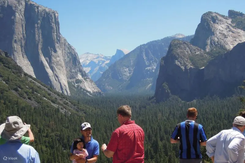 People in Yosemite Park