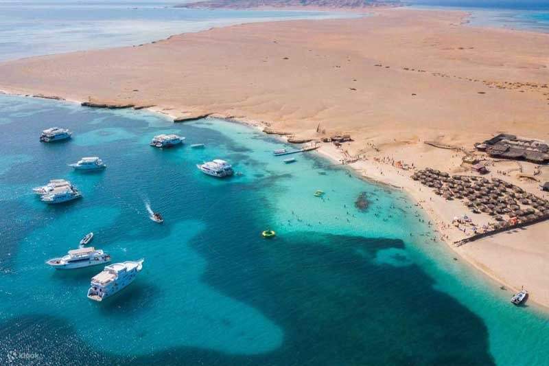 Hurghada: Hula Hula Island Tour – Morning or Sunset Trip