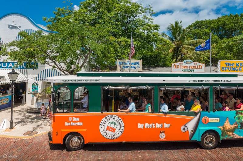 Key West Old Town Trolley Hop On Hop Off Tour Klook