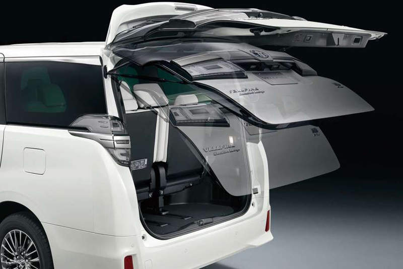 ruang kargo toyota alphard