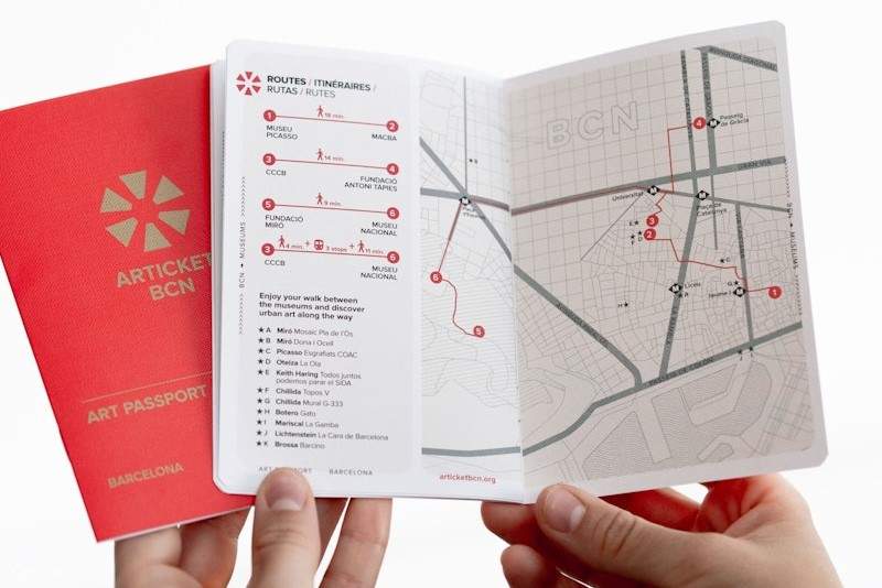 บัตรอาร์ตทิกเก็ตสำหรับเข้าชมพิพิธภัณฑ์ในบาร์เซโลน่า (Articket Barcelona Museum Pass)