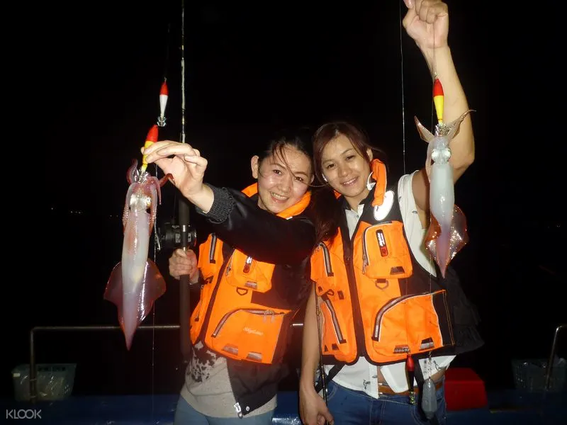 基隆夜釣小管, 碧砂漁港夜釣, 基隆夜釣新手體驗