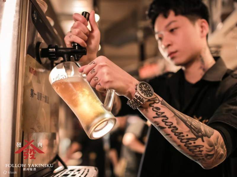 Fat meat barbecue wine