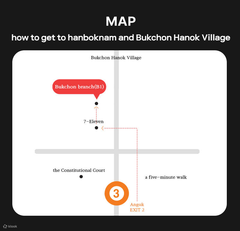 Noleggio Hanbok a Bukchon e servizio fotografico presso Hanboknam