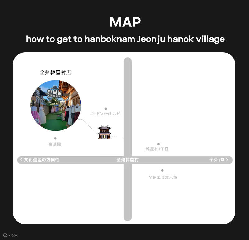 全州韓屋村 韓服ナム（Hanboknam）での韓服レンタル