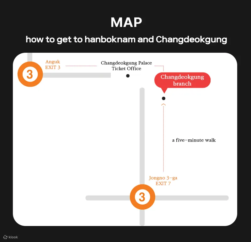 昌德宫 Hanboknam 店 韩服租借