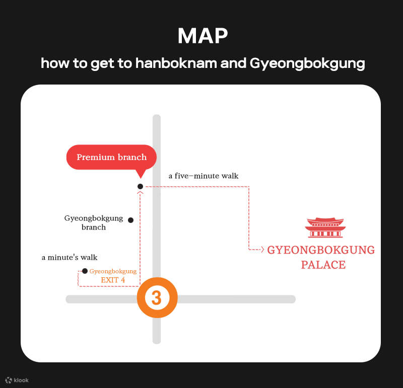 Servizio fotografico, noleggio Hanbok premium e trucco a Gyeongbokgung