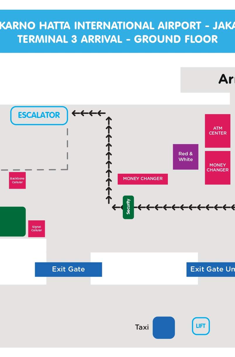 在雅加達領取 SIM 卡