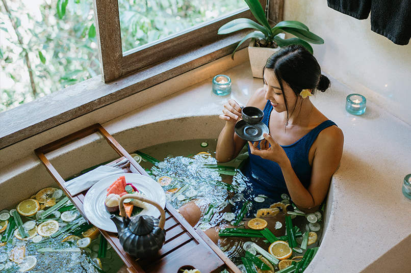 位于乌布德格拉朗卡ayon度假村的Serayu Spa