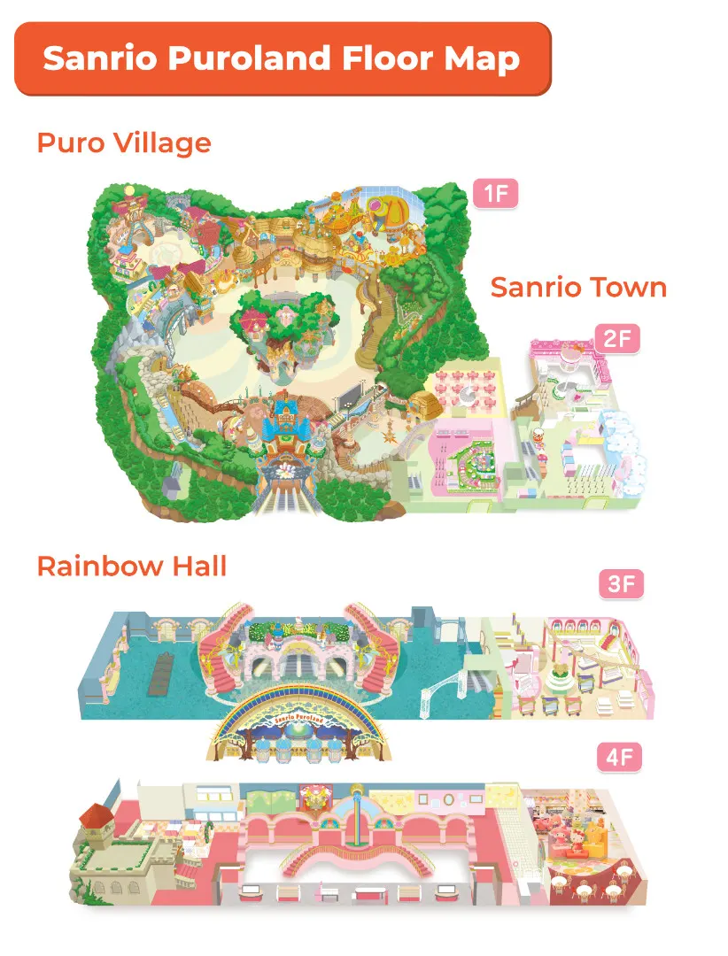 Tokyo Sanrio Puroland Admission Ticket