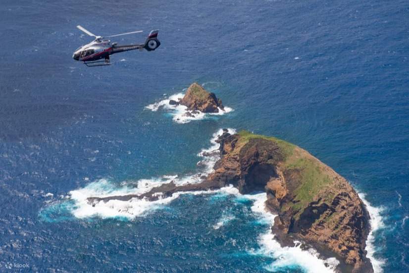 Elevate your Maui adventure with a scenic helicopter flight over iconic landmarks