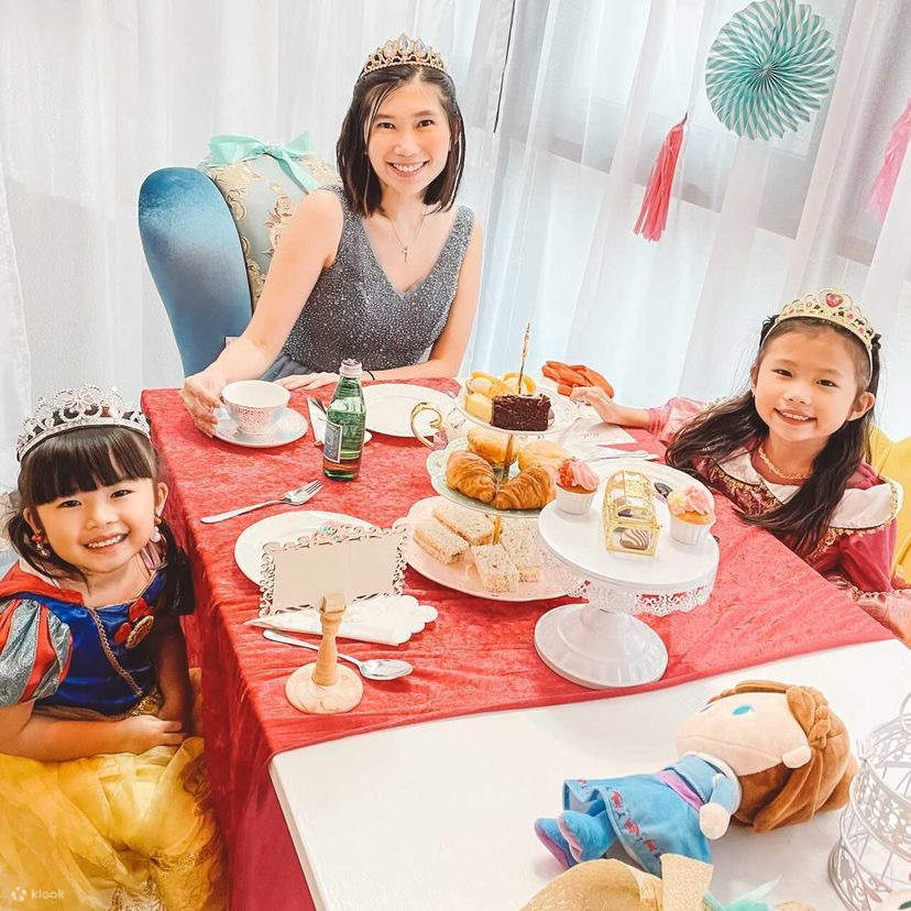 Family Tea Party at The Tiara Society