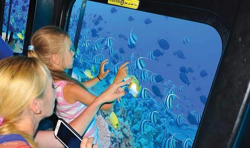 Perjalanan Laut Separuh Kapal Selam Dengan Pemindahan - Sharm el sheikh