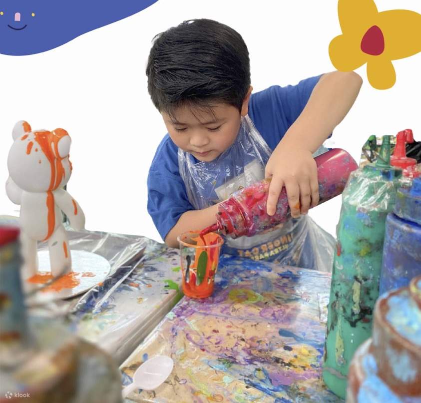 Unleash Your Creativity with the Drip Bear Paint Pour Experience