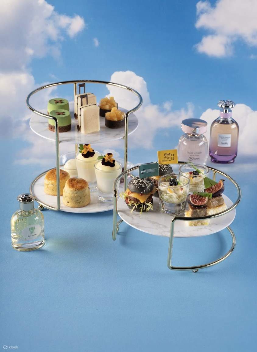 The Park Lane Hong Kong, Autograph Collection di Hotel Park Lane Hong Kong｜Lobi Lounge Ebb & Flow｜Set Menu Makan Siang, Minum Teh Sore