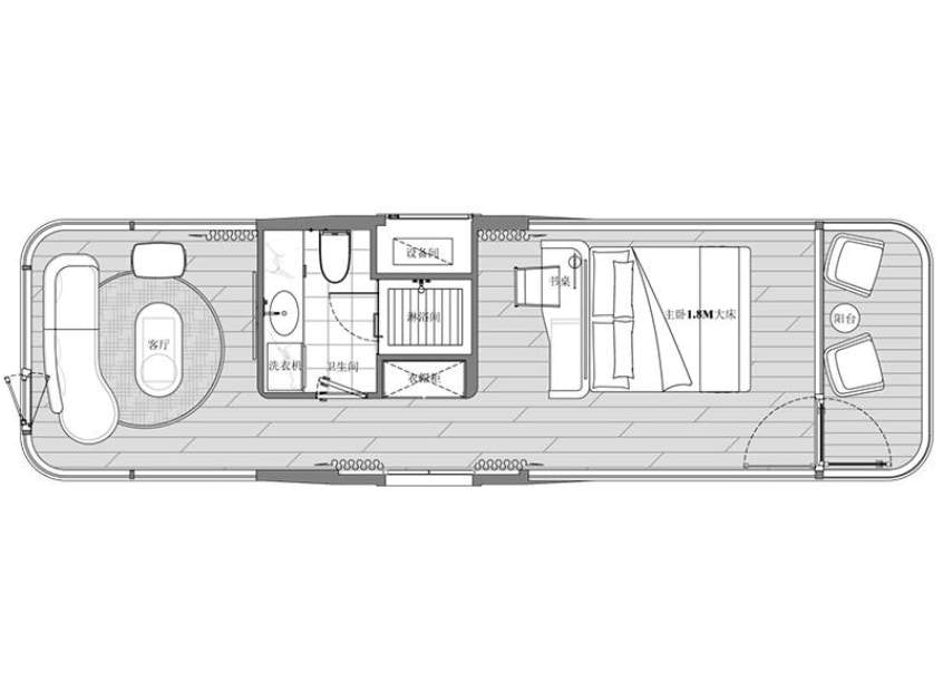 世外桃源渡假村 Glamping｜太空主题豪华露营露营车、宠物友善｜打鼓岭