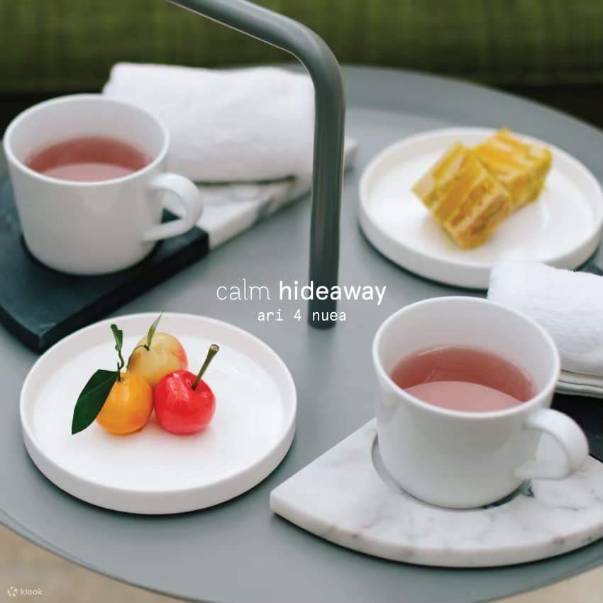 calm spa bangkok refreshments