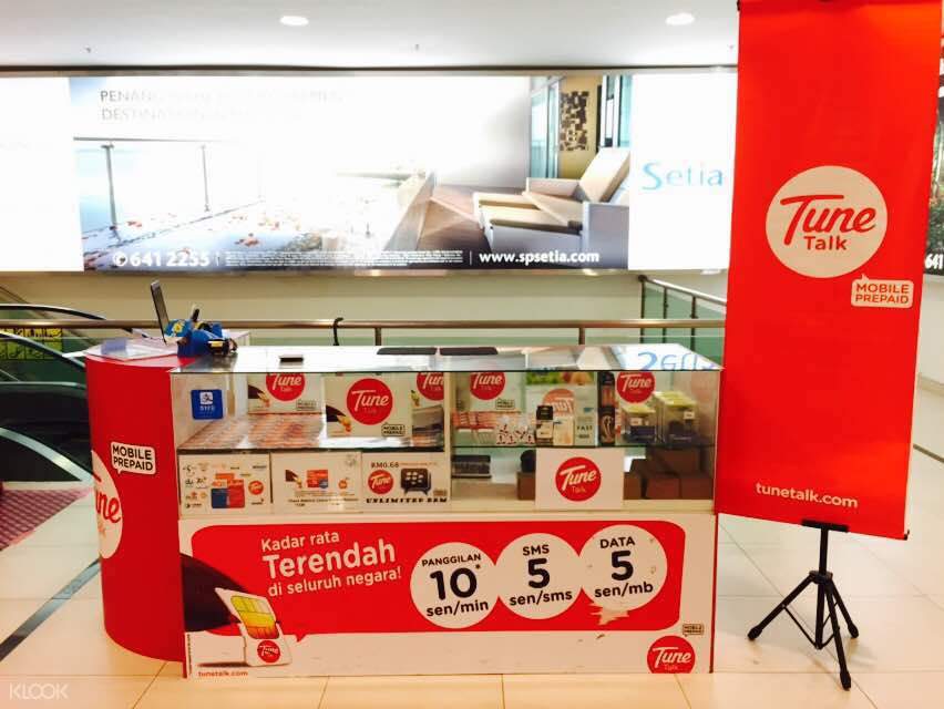 4G SIM Card (Penang Airport Pick Up) for Malaysia Klook