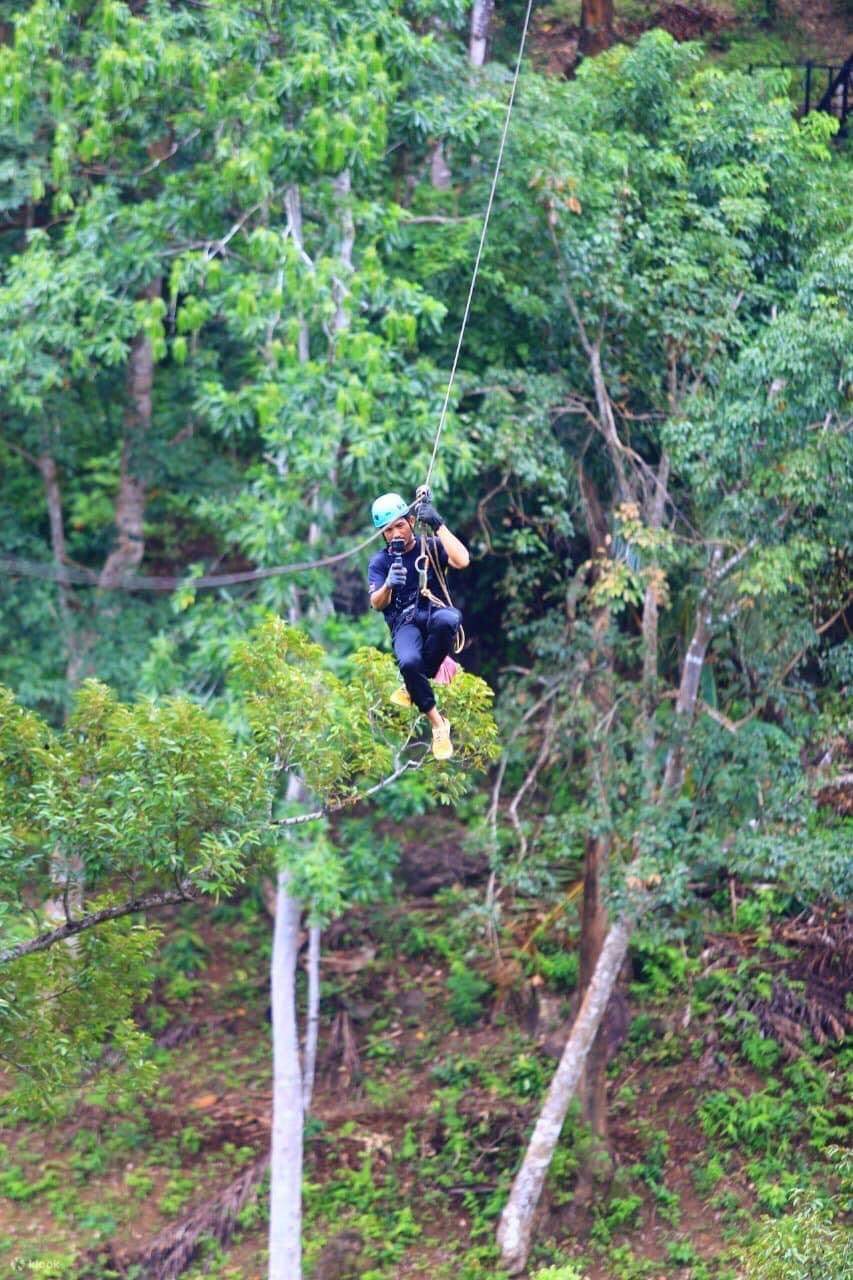 Zipline-Abenteuer in Phuket
