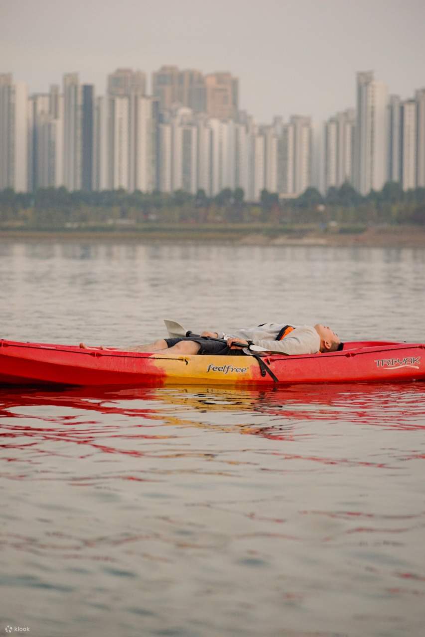 Aventura en kayak y paddleboard en el río Han en Seúl