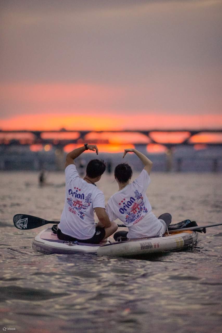 Aventura en kayak y paddleboard en el río Han en Seúl