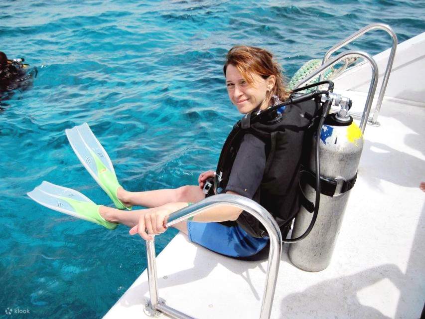 Sharm: Crucero en barco de buceo a la isla de Tirán con traslados privados