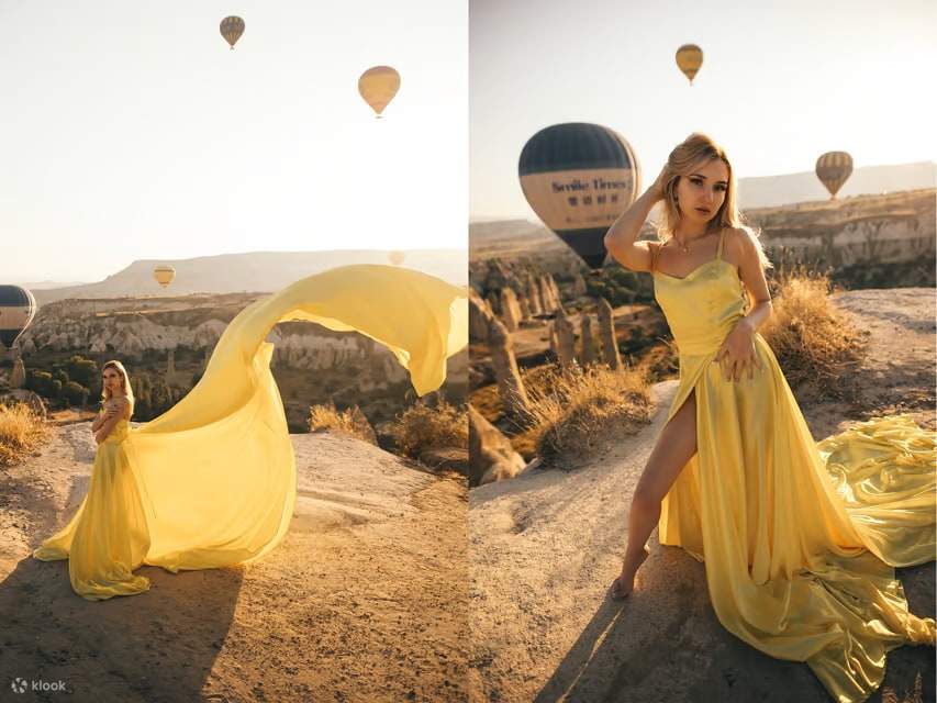 Аренда летающего платья в Каппадокии