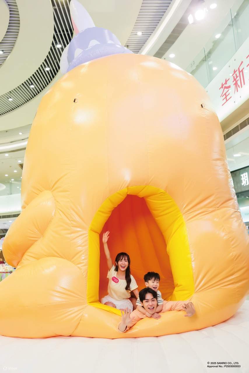 7米高巨型復活節派對造型GUDETAMA裝置登陸Citywalk II 解鎖超現實彈跳體驗