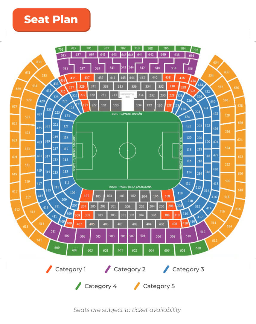 Real Madrid Match Tickets