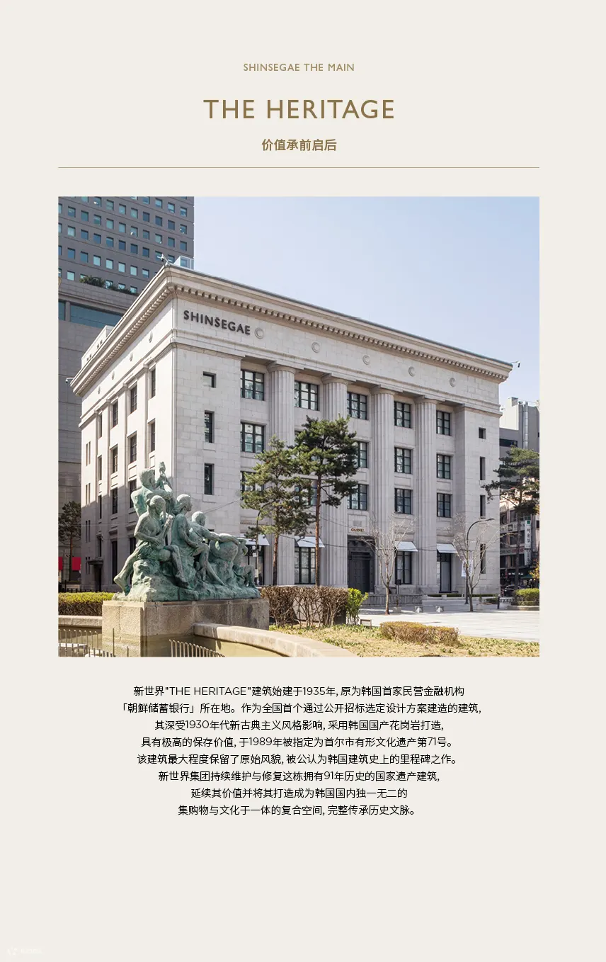 明洞新世界百货商场优惠券