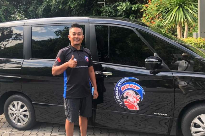 Excursión en moto acuática en Langkawi con vídeo de dron gratuito por Red Ray Watersports