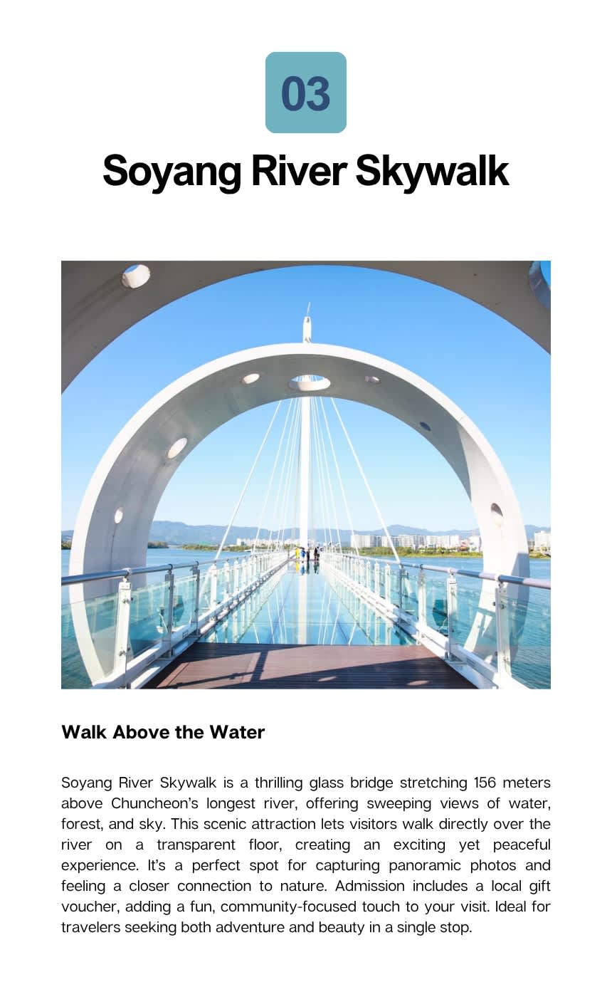 Tour in taxi di 3 ore a Chuncheon