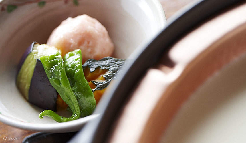 Masakan tauhu tradisional Kiyomizu Junsei Okabeya - Kuil Kiyomizu, Kyoto