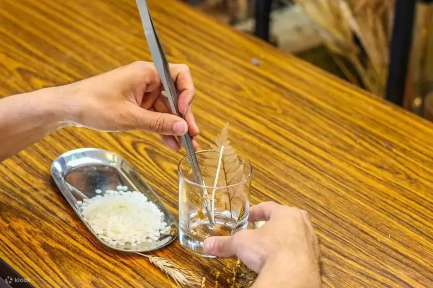 蜡烛手作过程