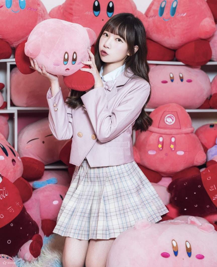 Autocollants de style coréen Caja x location d'uniforme