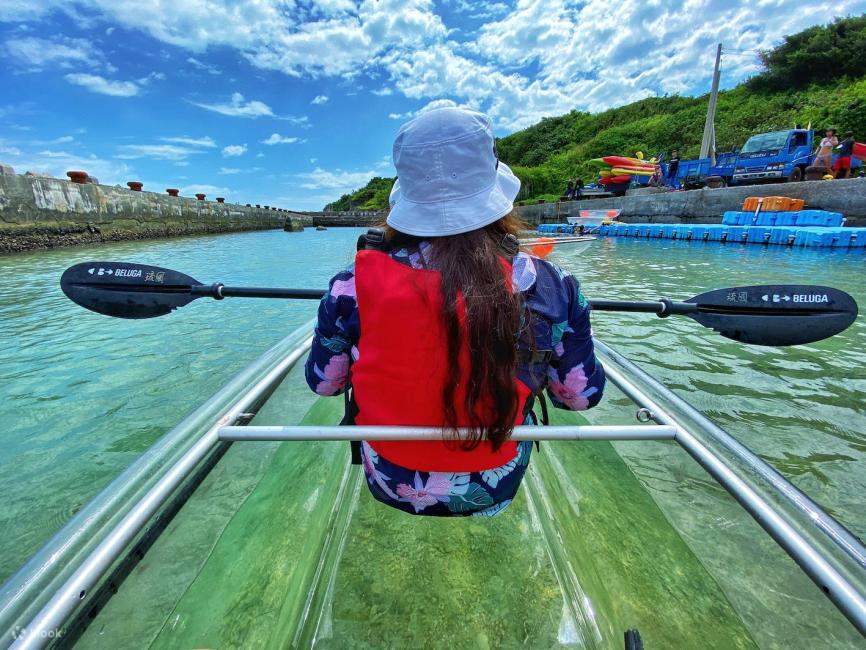 Zeitlich begrenztes Angebot: 40 % Rabatt | Xiaoliuqiu | Transparentes Kanu & Schnorcheln | East Coast Canoe Club