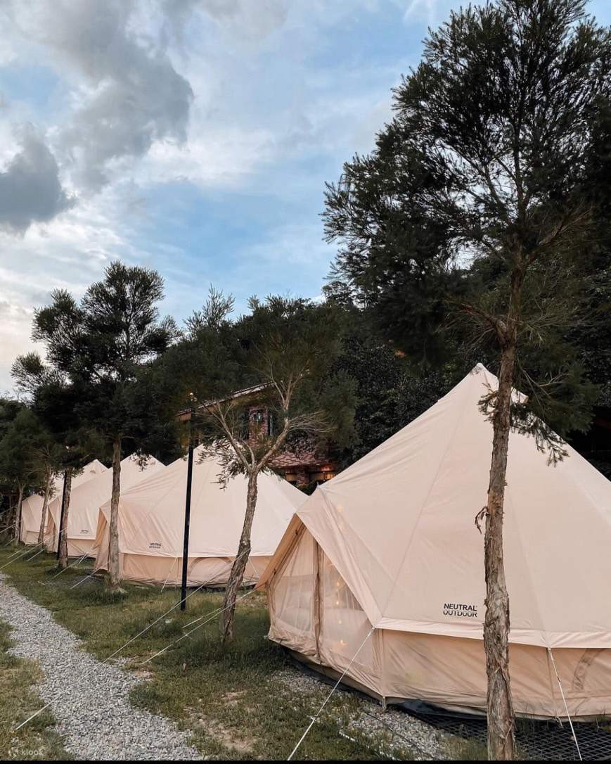 苗栗グランピング｜春友彩虹民宿｜一泊四食付き豪華グランピング体験