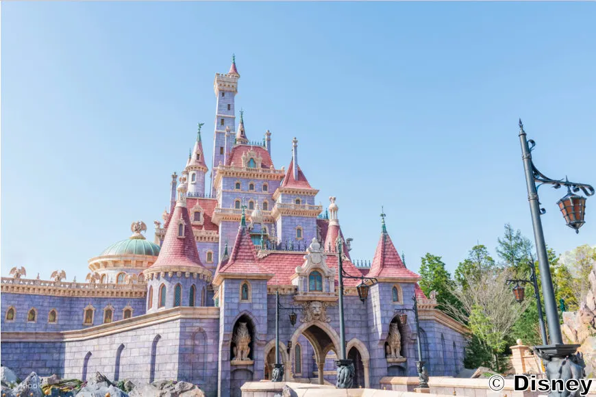 Tokyo Disneyland Beauty and the Beast Castle