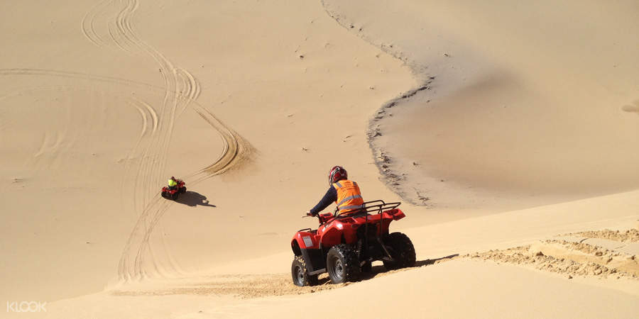 Worimi Sand Dune Quad Bike Adventure Tour From Sydney