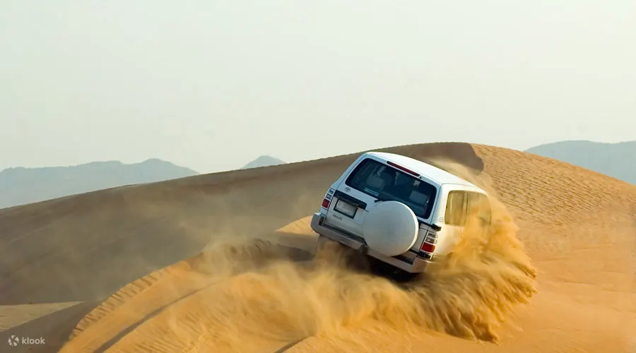 4x4 vượt cồn cát safari sa mạc dubai