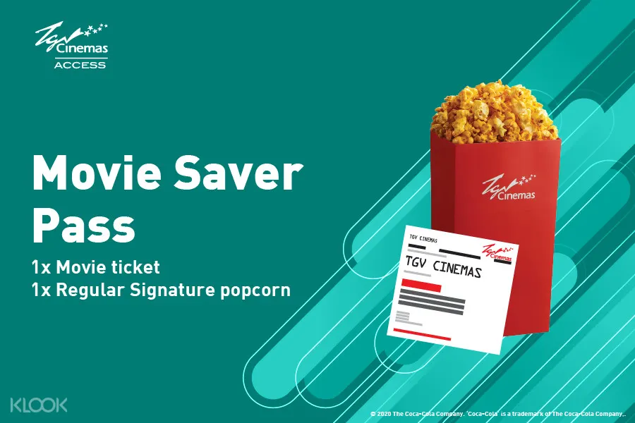 Bundle Of Two 47 Off Tgv Cinemas Movie Saver Pass