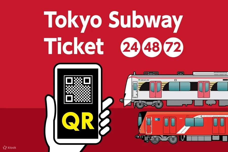 Buy Tokyo Subway Ticket Online | 24, 48 or 72 Hours Tokyo Subway