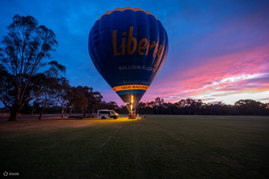 墨尔本热气球飞行体验