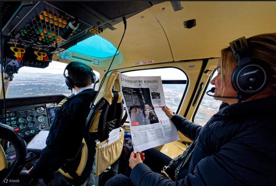 巴塞隆納直升機全景遊